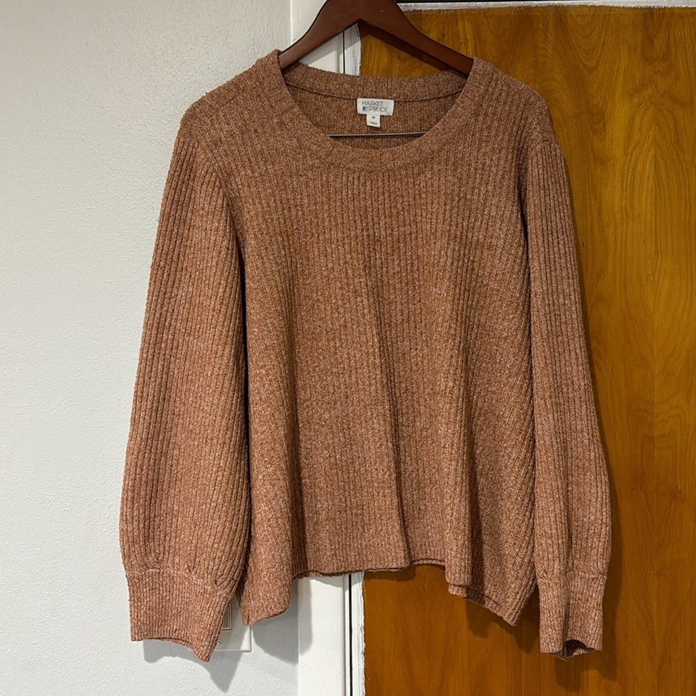 Market & Spruce Cropped Sweater (Size XXL)